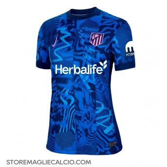 Atletico Madrid Maglia Gara Terza Repliche 2024-25 Donna